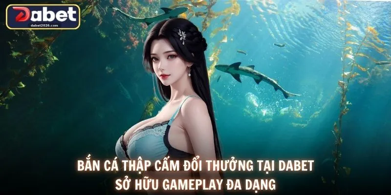 Bắn cá thập cẩm đổi thưởng tại DABET sở hữu gameplay đa dạng